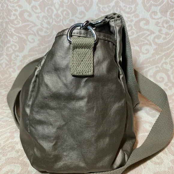 Kipling Metallic Pewter Elysia Bag - Picture 5 of 16
